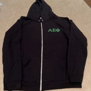 AEPhi Alpha Epsilon Phi “Get Phiesty” Zip Up Hoodie
